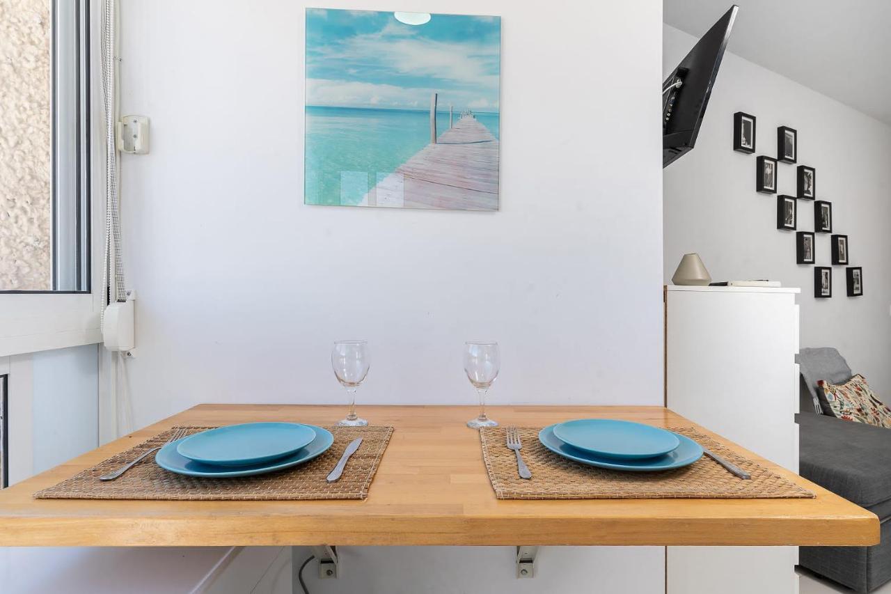 Mi Casa De La Playa -Estudio Frente Al Mar- Leilighet Benalmádena Eksteriør bilde