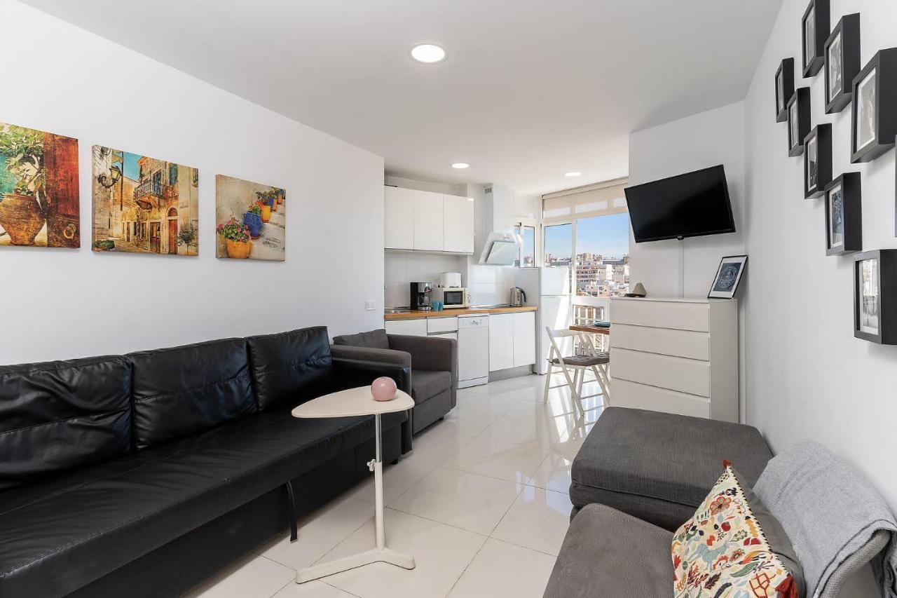 Mi Casa De La Playa -Estudio Frente Al Mar- Leilighet Benalmádena Eksteriør bilde